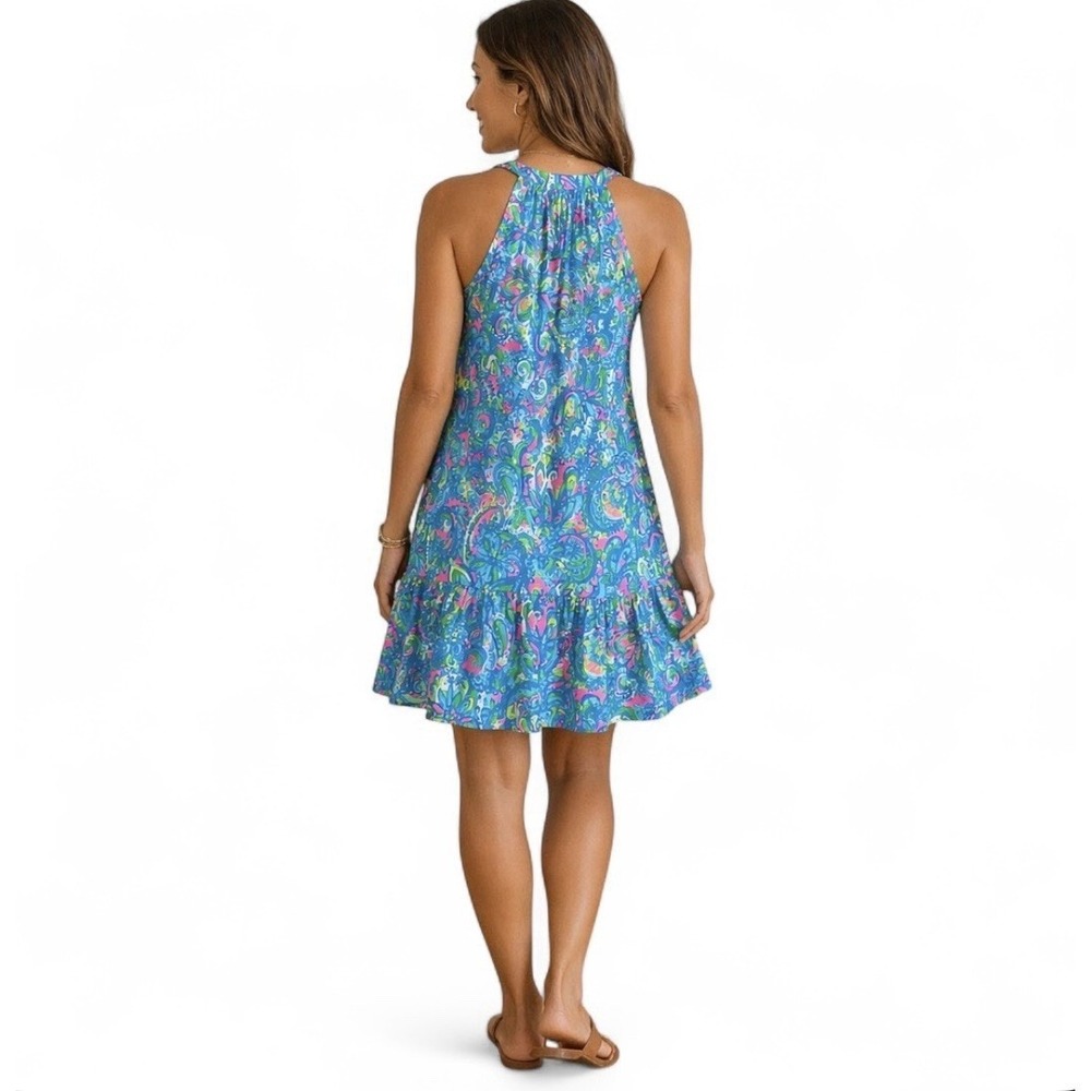 Lilly Pulitzer Danberry Dress S “Seabreeze Hey Gull Friend” Summer Vacation CUTE - Picture 3 of 16